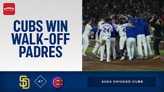 RECAP: Busch walk-off home run lifts Cubs over Padres!