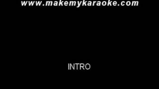 Video thumbnail of "Bachna Ae Haseeno - Hindi Karaoke"