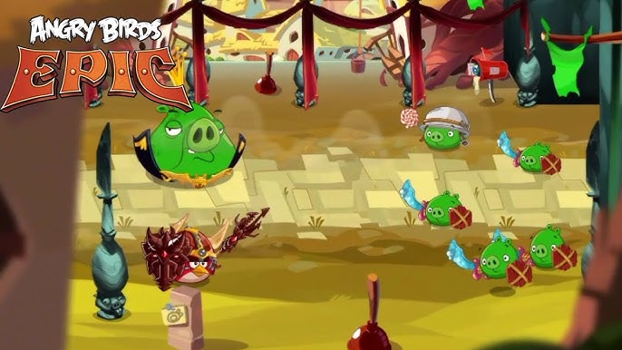 Angry Birds - Angry Birds Epic  Sonic lutará ao lado dos pássaros