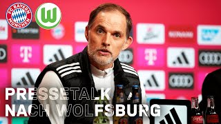 LIVE 🔴 Pressetalk nach FC Bayern - VfL Wolfsburg | 🇩🇪
