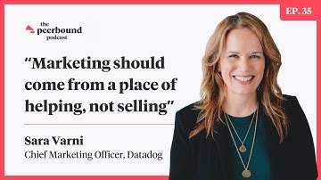 Sara Varni (Chief Marketing Officer at Datadog) on SaaS Marketing Leadership