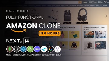 Master Full-Stack Development in 2024:⚡Amazon Clone with React, Next.js, Stripe, Tailwind @CodeKing6