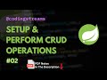 Crud Operations using Spring Data JPA | Hindi