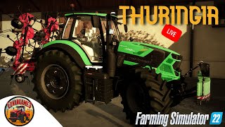 🔴 СТРИМ РАННЕЕ НОЯБРЬСКОЕ УТРО БРУНИ | Somewhere in Thuringia III | Farming Simulator 22