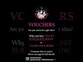 🎄Are you stuck for a gift idea? Why not buy VELVET BURLESQUE SHOW or CLASS VOUCHERS!