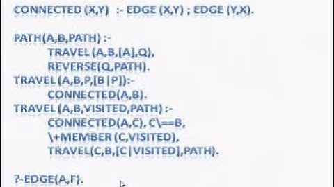 Artifitial intelligence using Prolog part 2.flv