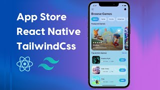 📱 App Store UI - React Native App with Expo & Tailwind css#day 21 #codingchallenge