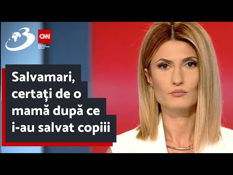 Salvamari, certați de o mamă după ce i-au salvat copiii