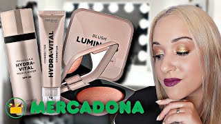 Probando Maquillaje de Mercadona linea Hidra Vital