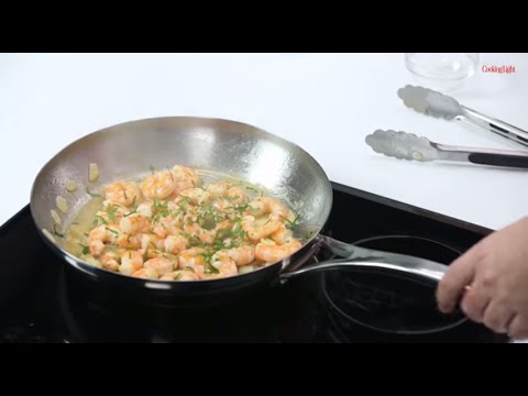 How to Make Twice-Cooked Garlic Shrimp | Mad Delicious Tips | Cooking Light