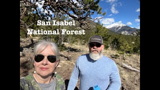 Free Camping in the Pike San Isabel National Forest North of Salida, Colorado: #camping