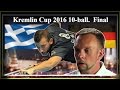 ►Kremlin Cup 2016 10-ball.  Final◄