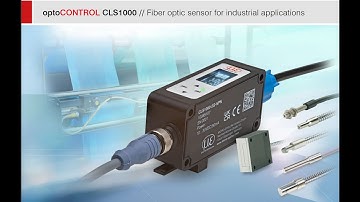 CLS1000 Fibre optic controller and sensors detect impurities in plastic tube
