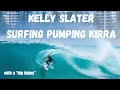 Kelly slater surfing pumping kirra with a hip injury