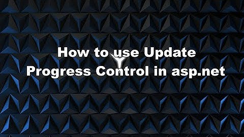 How to use update progress in asp.net | Use Ajax Update Progress in asp.net  C#
