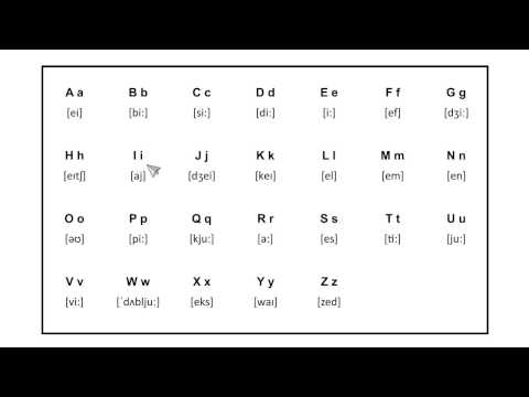 Video: Je anglická abeceda řecká?