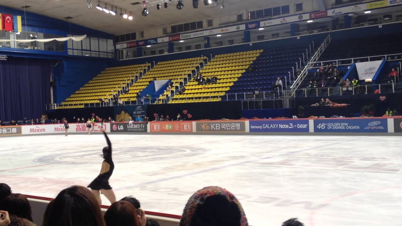 2013 Golden Spin of Zagreb FS Dress Rehearsal - YUNA KIM
