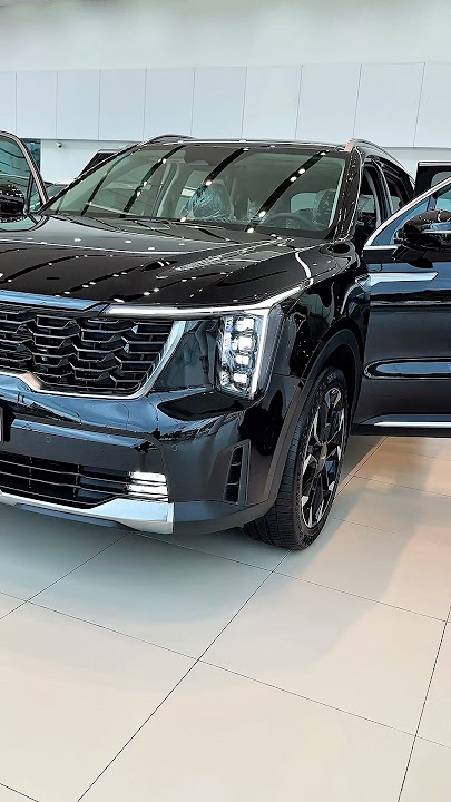 All new Kia Sorento 4WD 2025 Review black