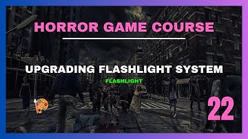 How To Make A Horror Game In Unreal Engine 5 | Upgrading Flashlight System | Part 22