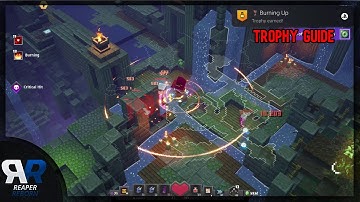 Burning Up Trophy/Achievement Guide | Minecraft Dungeons Echoing Void DLC