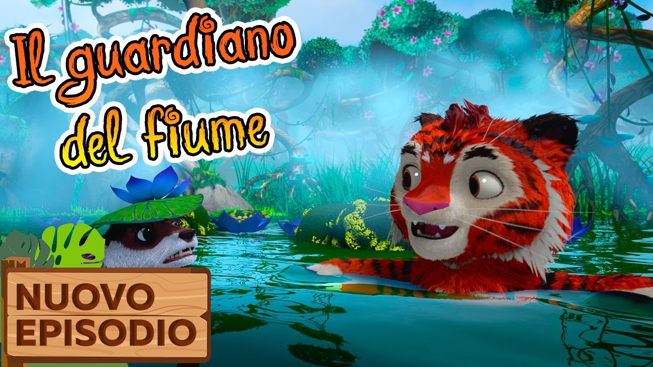 💥Nuovo episodio 2024💥Il guardiano del fiume 🐊🐸 (Episodio 47) 🦁🐯 Leo e Tig Italia