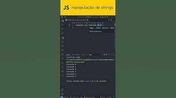 JavaScript BÁSICO - Manipulação de Strings #shorts #javascript #programação