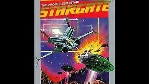 Atari 2600 Stargate Game Play