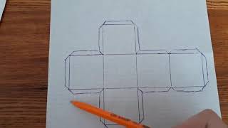 Как сделать куб из бумаги