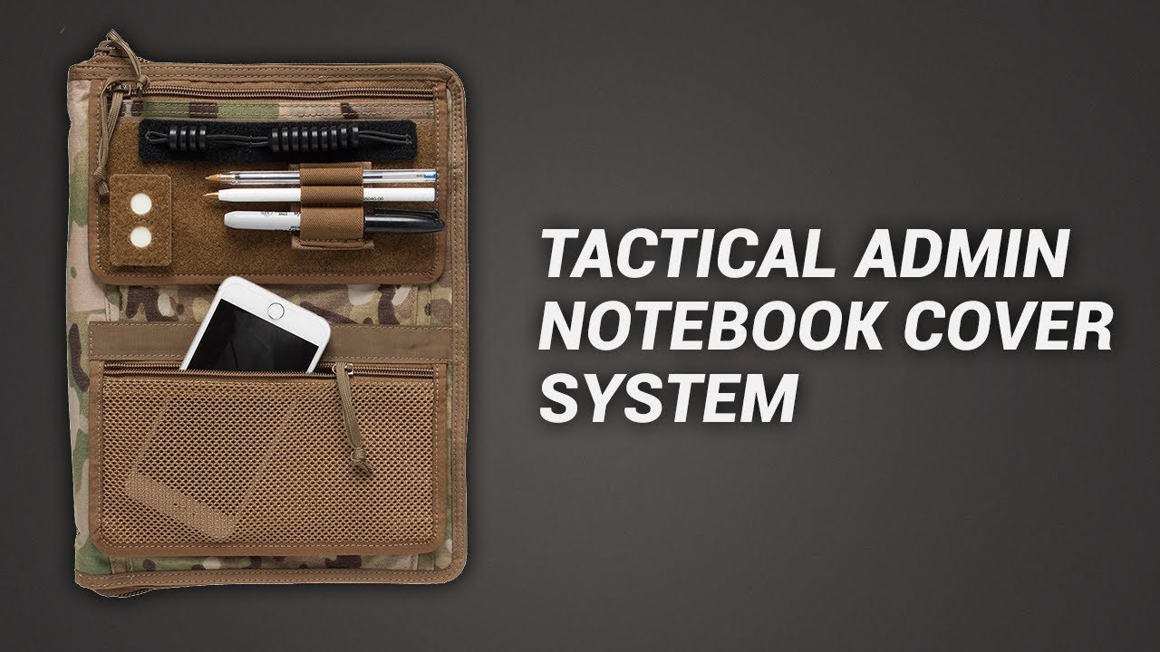Tactical Admin Notebook Cover System - Youtube