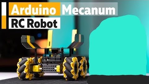 Arduino Mecanum wheel robot🚗