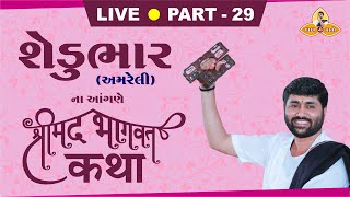 PART - 29 || SHREEMAD BHAGWAT KATHA || SHEDUBHAR - AMRELI || PU. JIGNESH DADA || RADHE RADHE