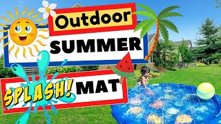 Outdoor Summer Splash Mat by QDH