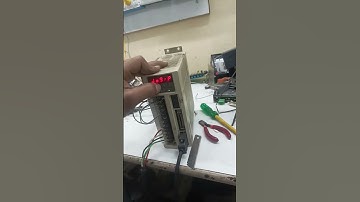 teco servo jog operation