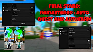 Final Stand: Remastered AutoQuest and  AutoFarm (script)