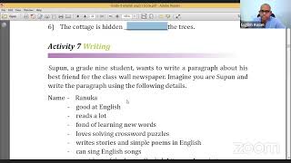 English Aasans Grade 09 - Unit 01, Activity 05, Prepositions.