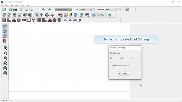 How to insert a CAD drawing as background