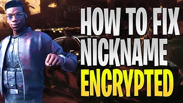How to Fix Nickname is Encrypted and cannot be Modified in COD Mobile