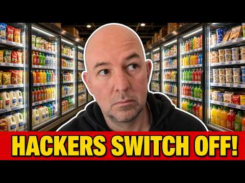 Video Hackers Cooked French Supermarket Food: Cyber Attack!