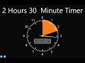 25 hours or 150 minute timer