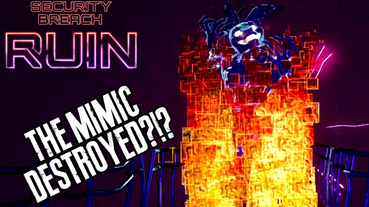 FNAF: Security Breach Ruin DLC - What Is The Mimic & Who Is Helpi?