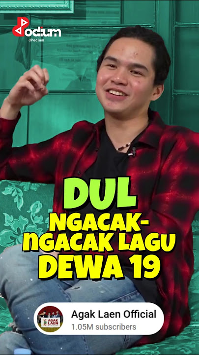 Dul Jaelani Ngacak-Ngacak Lagu Dewa 19 di Panggung #ahmaddhani #agaklaen #dewa19