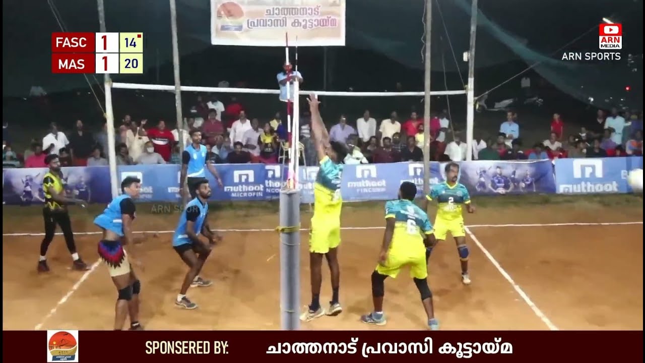live volleyball tournament