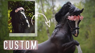 Custom 🐴 | Mexicana | Breyer repaint into a real horse portrait! | +magnetic halter screenshot 1