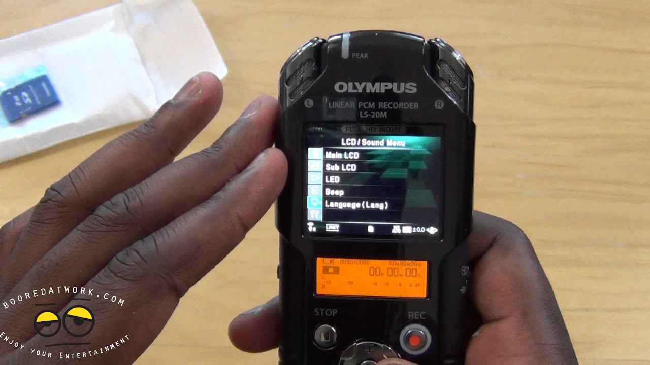 Olympus Ls m Hd Pcm Recorder Review Youtube