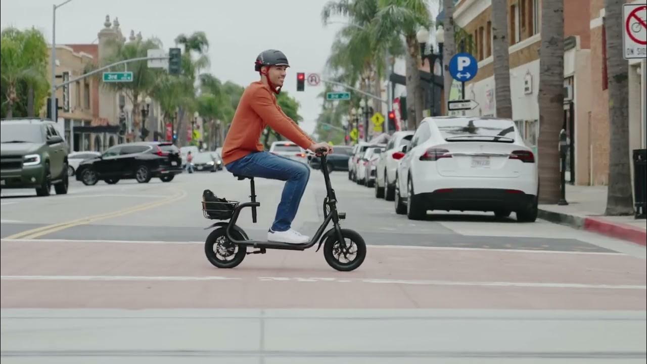 Introducing the Phantomgogo Commuter R1 Our seated electric scooter 