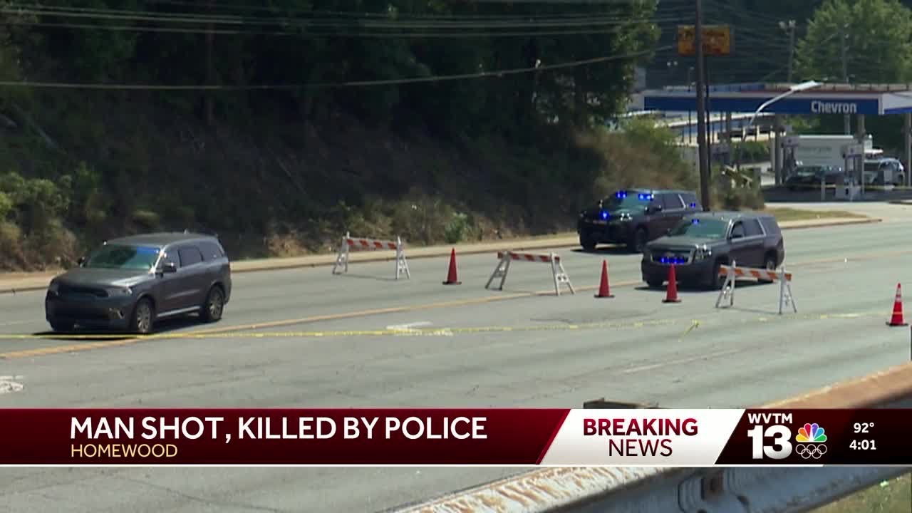 Man shot, killed by Homewood police after pointing gun during traffic ...