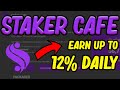 Staker.cafe / Earn 8%-12.1% Daily ROI / 3 Days Old ROI Platform