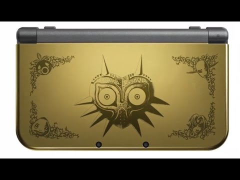 Unboxing New Nintendo 3DS XL (Zelda Majoras Mask edition)