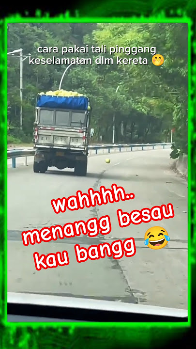 benda tak rilek wehhh.. hahaha rezeki dtg bergolekk.. jgn lupa slisih traffic lights nnti minta izin