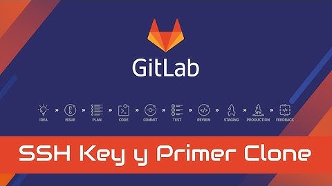 Gitlab - SSH Key y primer clone